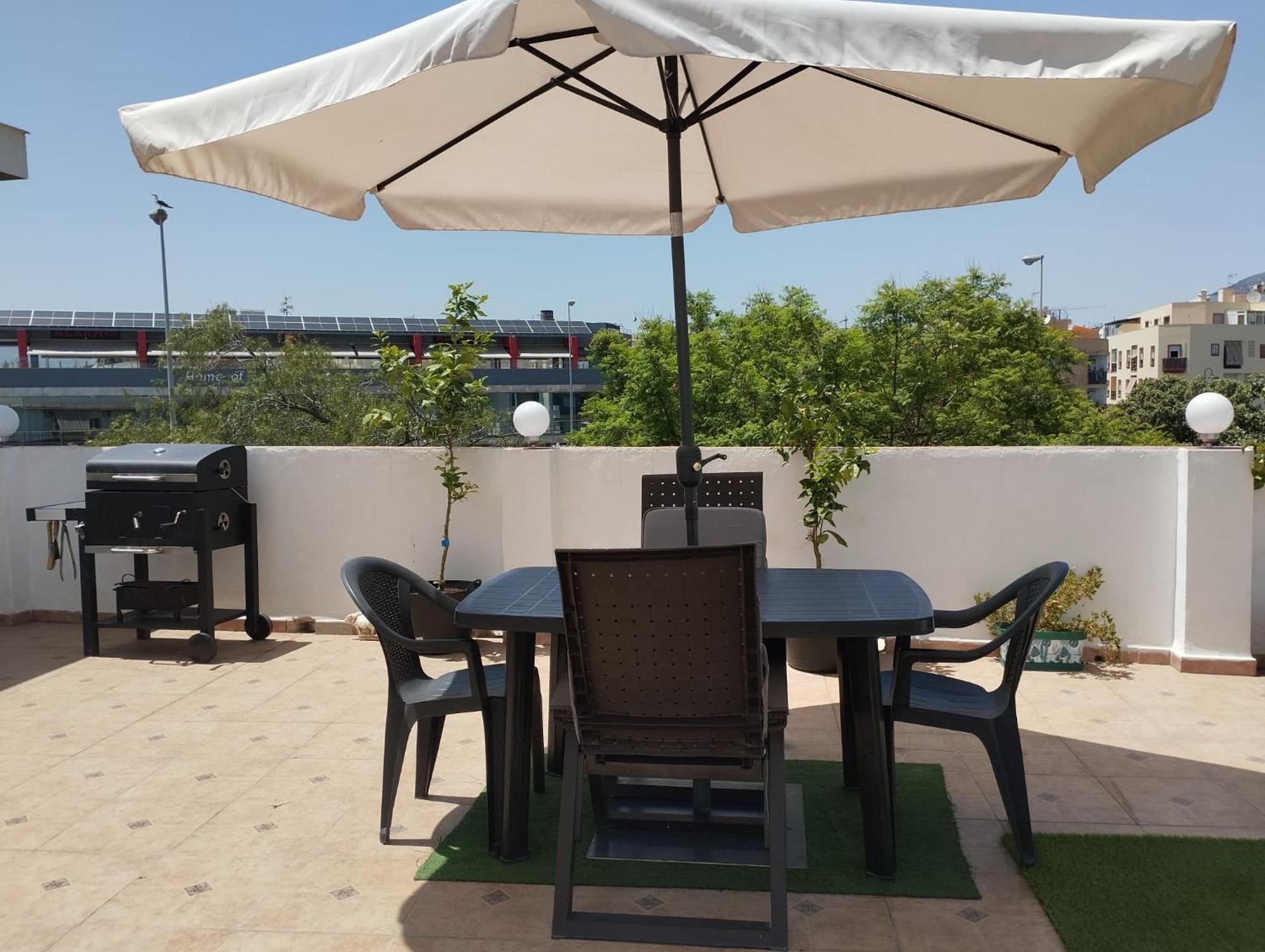 Apartamento Ático Sofía, con terraza y barbacoa Fuengirola Exterior foto