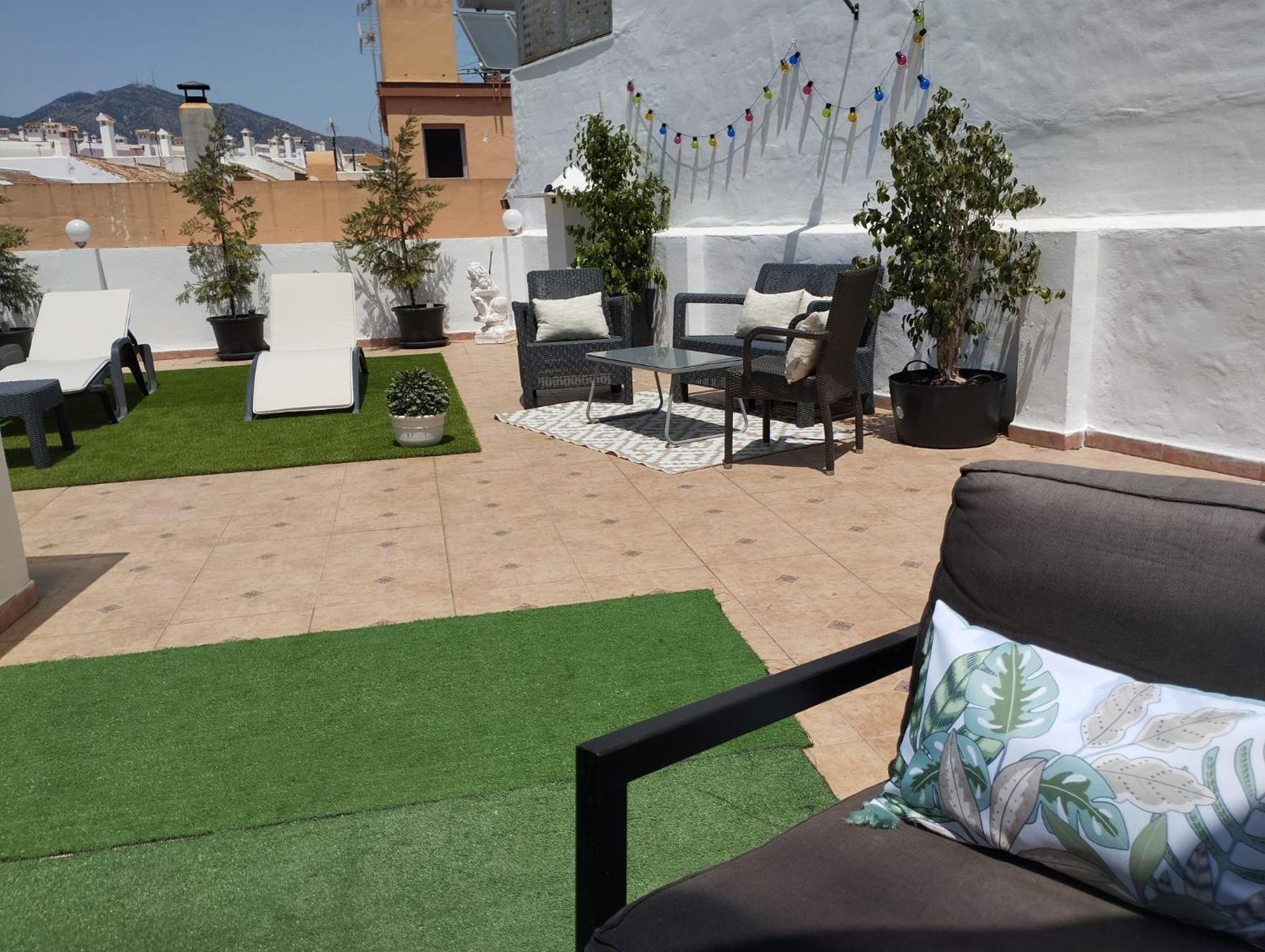 Apartamento Ático Sofía, con terraza y barbacoa Fuengirola Exterior foto